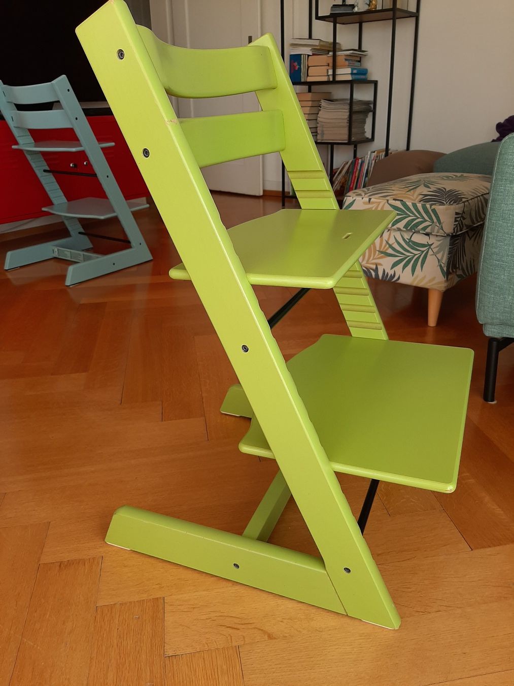 Stokke Chaises hautes: Stokke Tripp Trapp hellgrün – D'occasion à Zürich par Chrishol 1