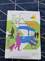 Karte Zürich mit Velo