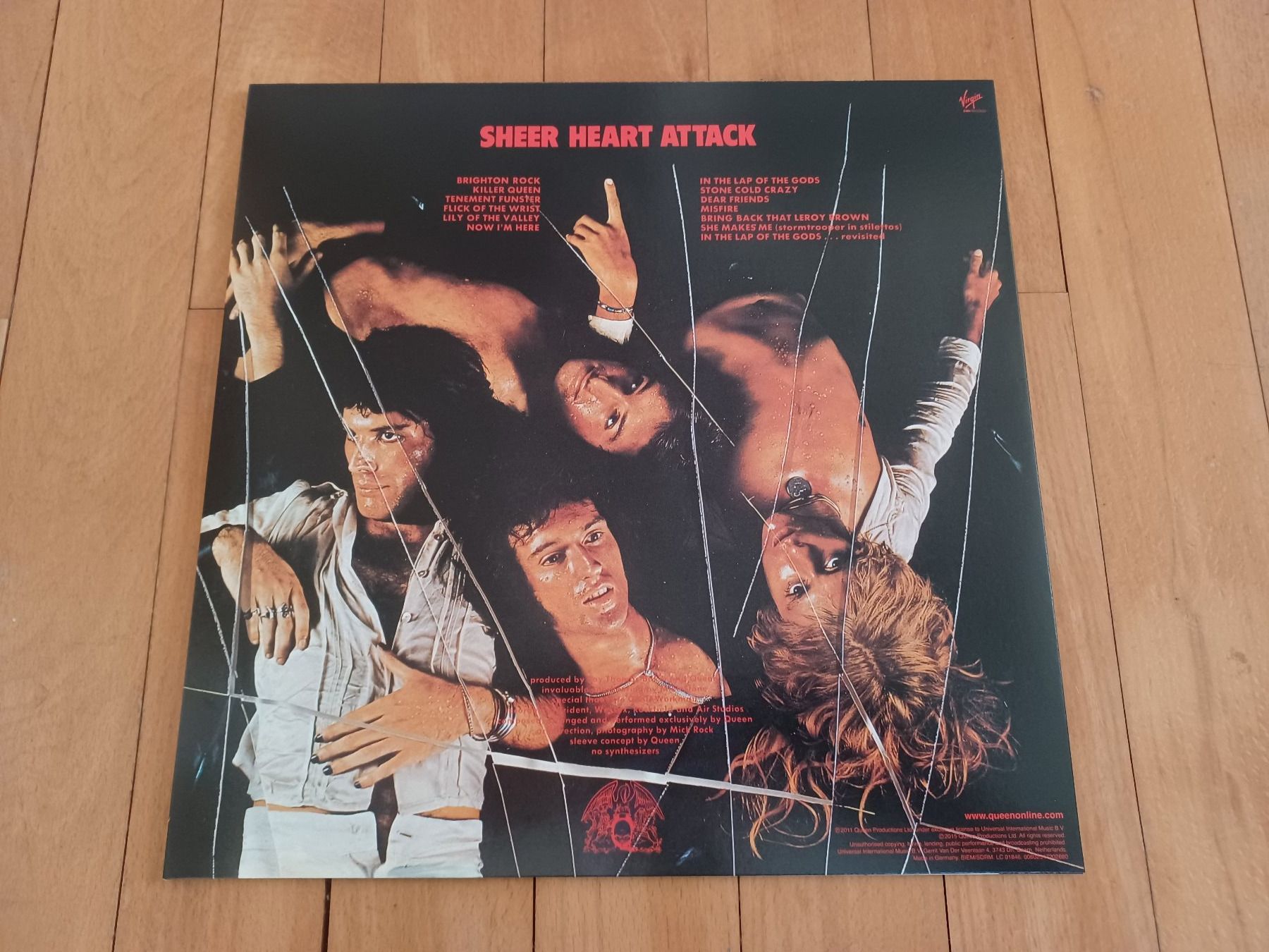 Schallplatten: Queen Sheer Heart Attack LP 180Gr. Red Vinyl Mint – Neu (gemäss Beschreibung) aus Herzogenbuchsee von  1