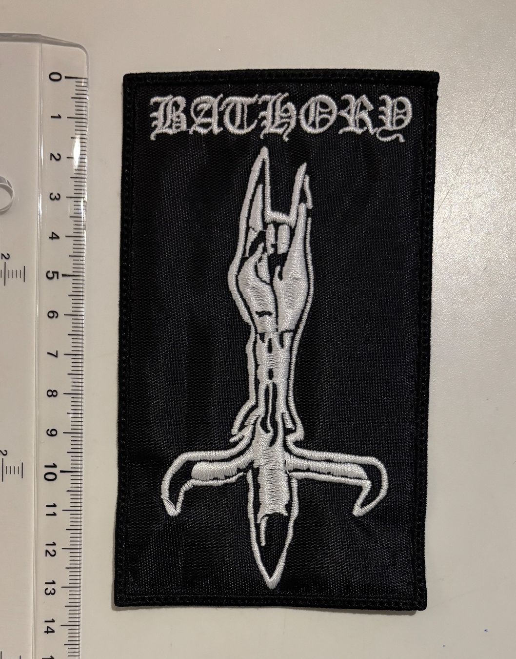 Toppe: BATHORY  Patch Aufnäher Black Metal Heavy Metal – Usato da Egg b. Zürich venduto da superman1975