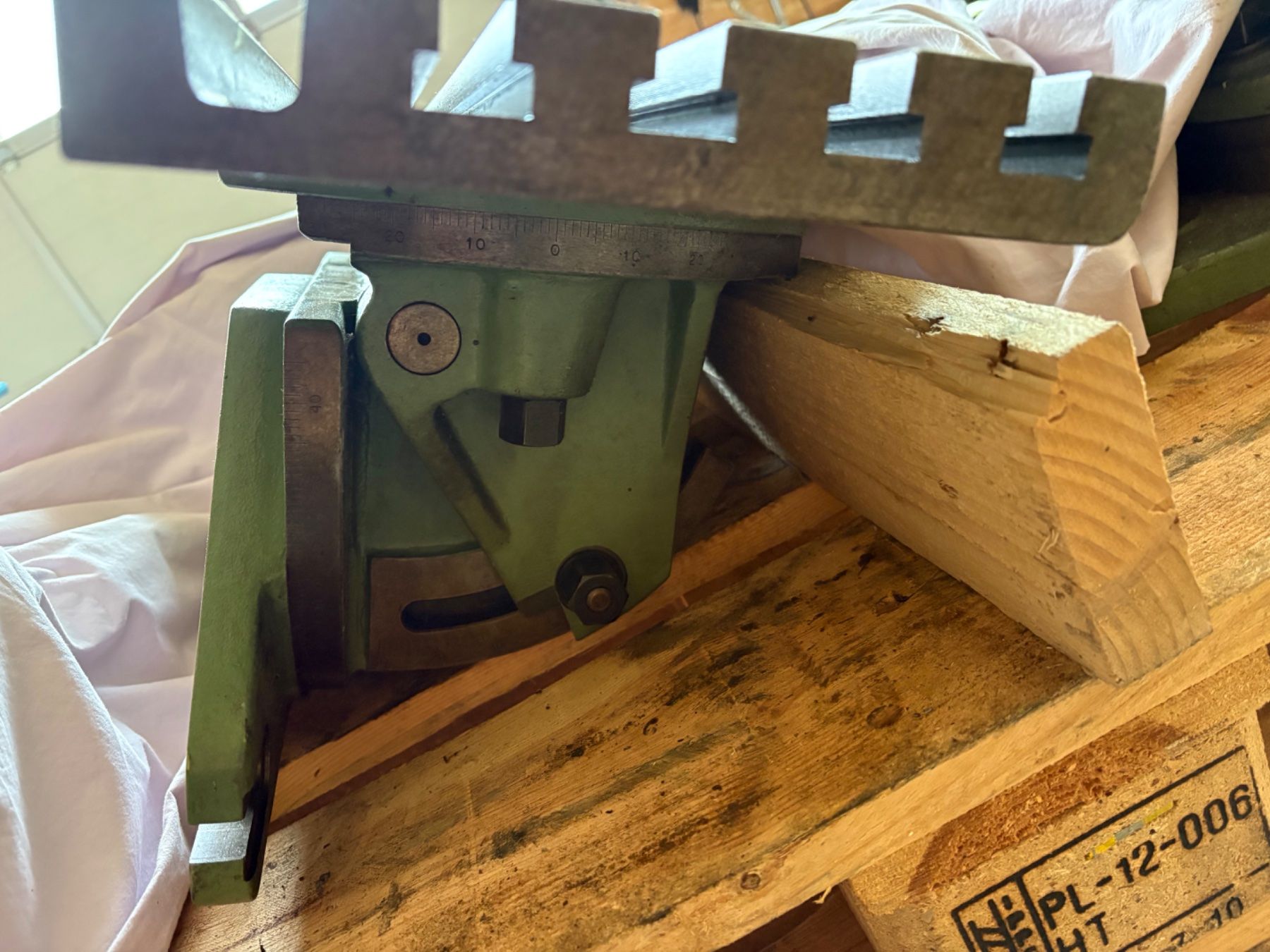 Schaublin Accessori Trattori &Veicoli agricoli: Schaublin 13 Table tournante et inclinable – Usato da Fleurier venduto da Firefox262 2