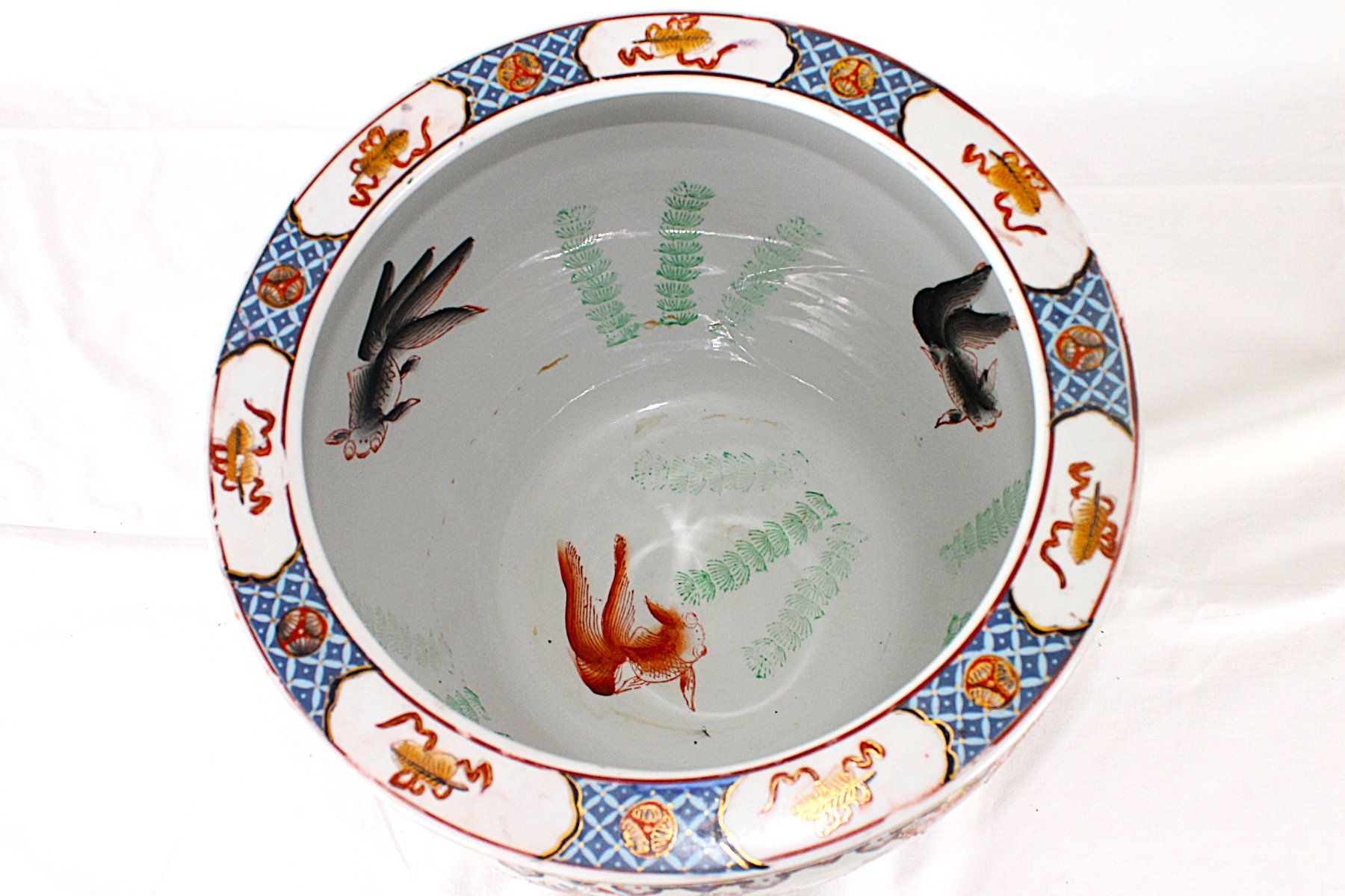 Vasi per fiori: Chinesische Fish Bowl Übertopf – Usato da Reinach BL venduto da bk_brockireinach 3