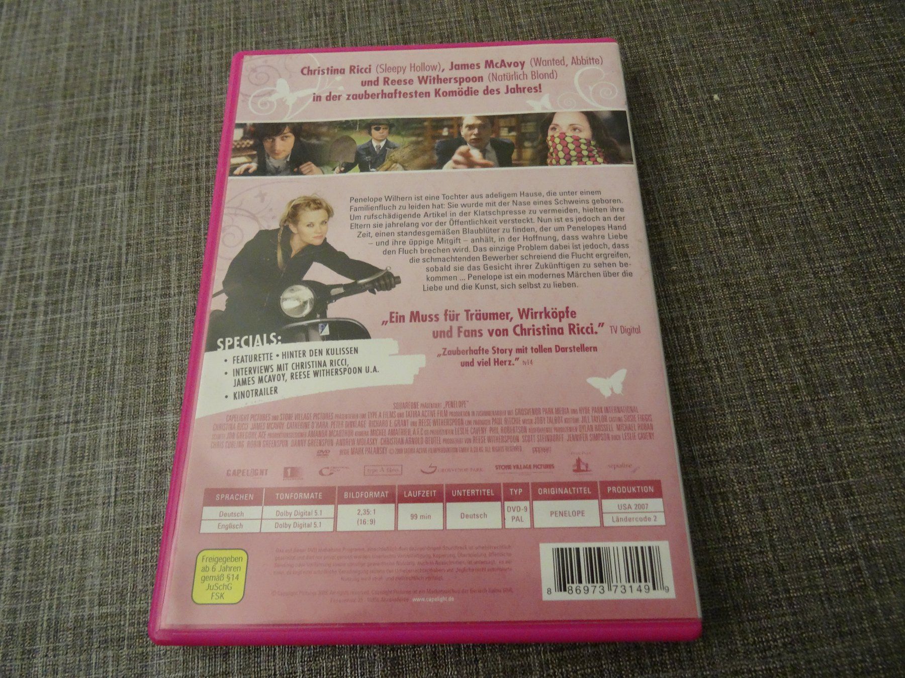Tutti i DVDs: Penelope DVD – Usato da Olten venduto da Disc-Verkauf 2