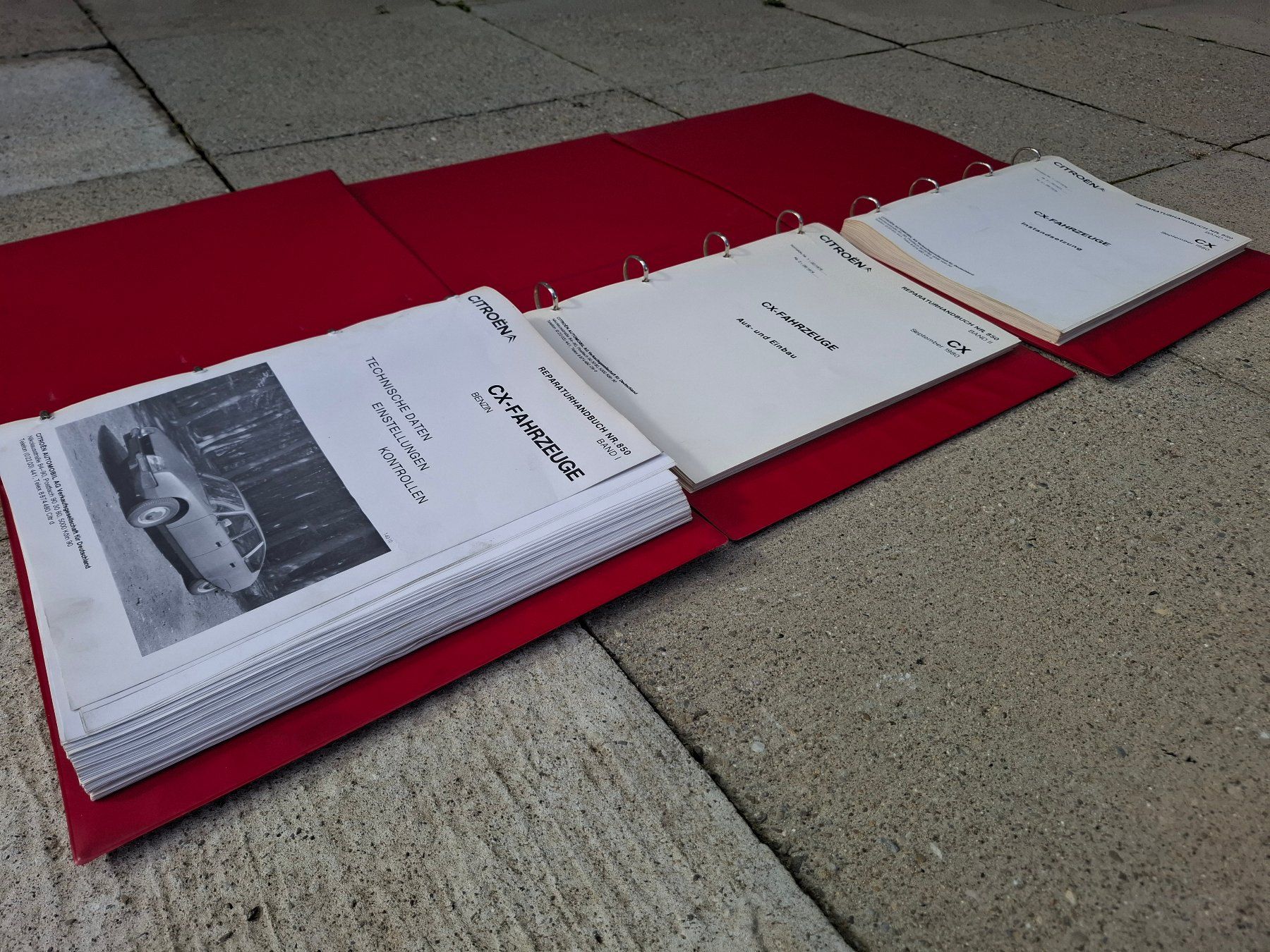 Citroën Automobili: Citröen CX Set Original-Servicehandbücher – Usato da Oberentfelden venduto da rde_9ngx 6
