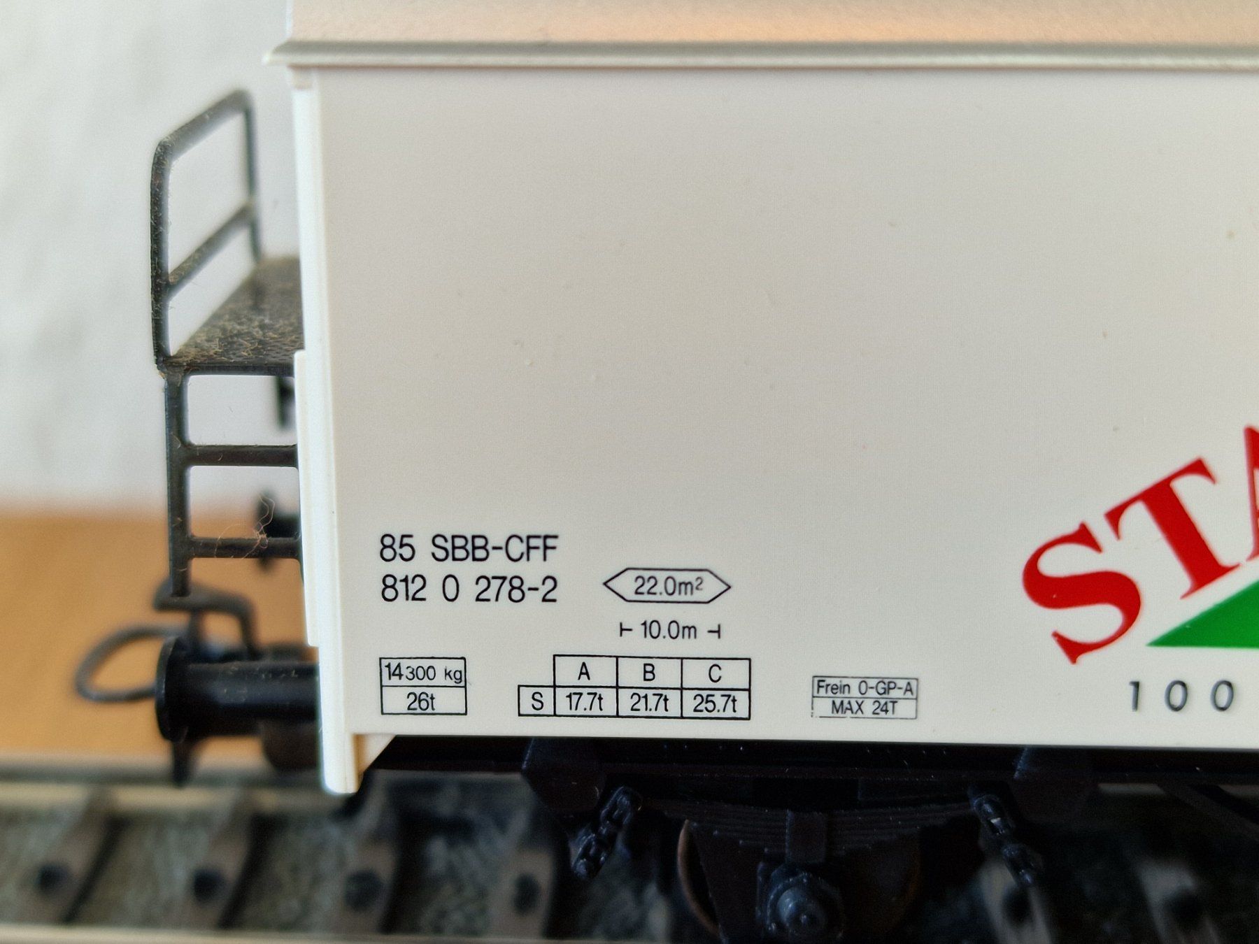 Märklin Modellini di ferrovie: SBB Stanser Horn Güterwagen H0 – Usato da Matten b. Interlaken venduto da lor_hr9w 3
