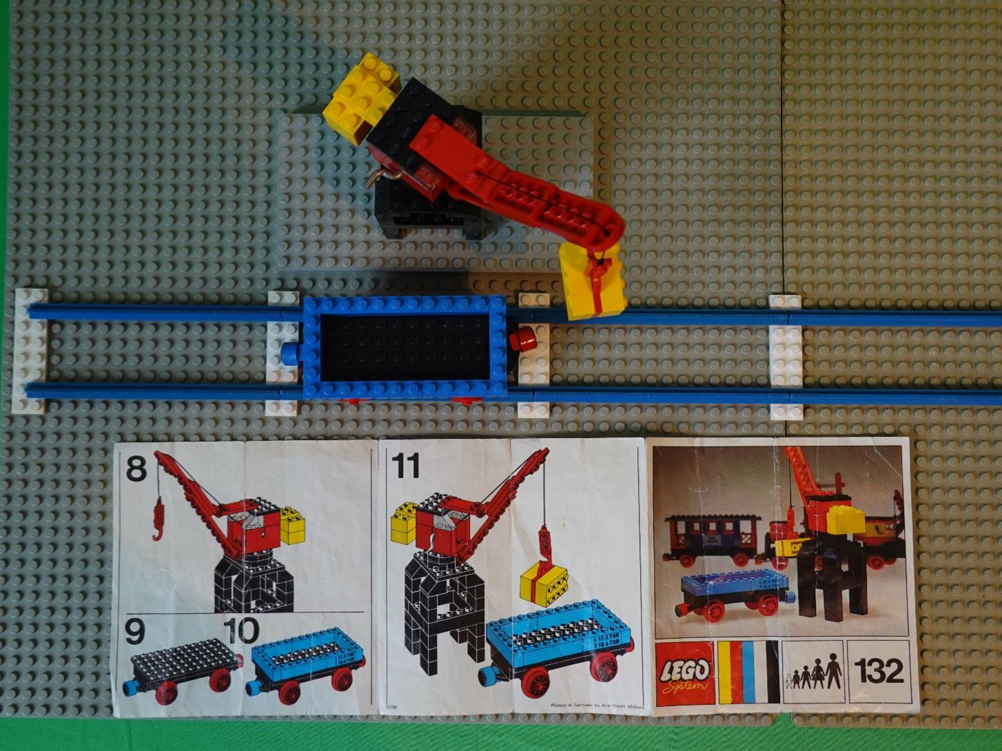 Lego Giocattoli: Lego 132 Kran und Wagen – Usato da Basel venduto da iwakuni 6