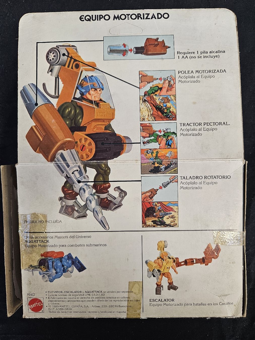 Giocattoli: MASTERS OF THE UNIVERSE ELEVATOR 1989 – Nuovo (secondo la descrizione) da Sarnen venduto da rockola02 1