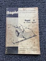 Original Anleitung Rapid U Motormäher
