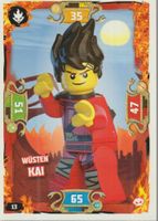 LEGO NINJAGO TRADING CARD SERIE 5 # 13 WUSTEN KAI