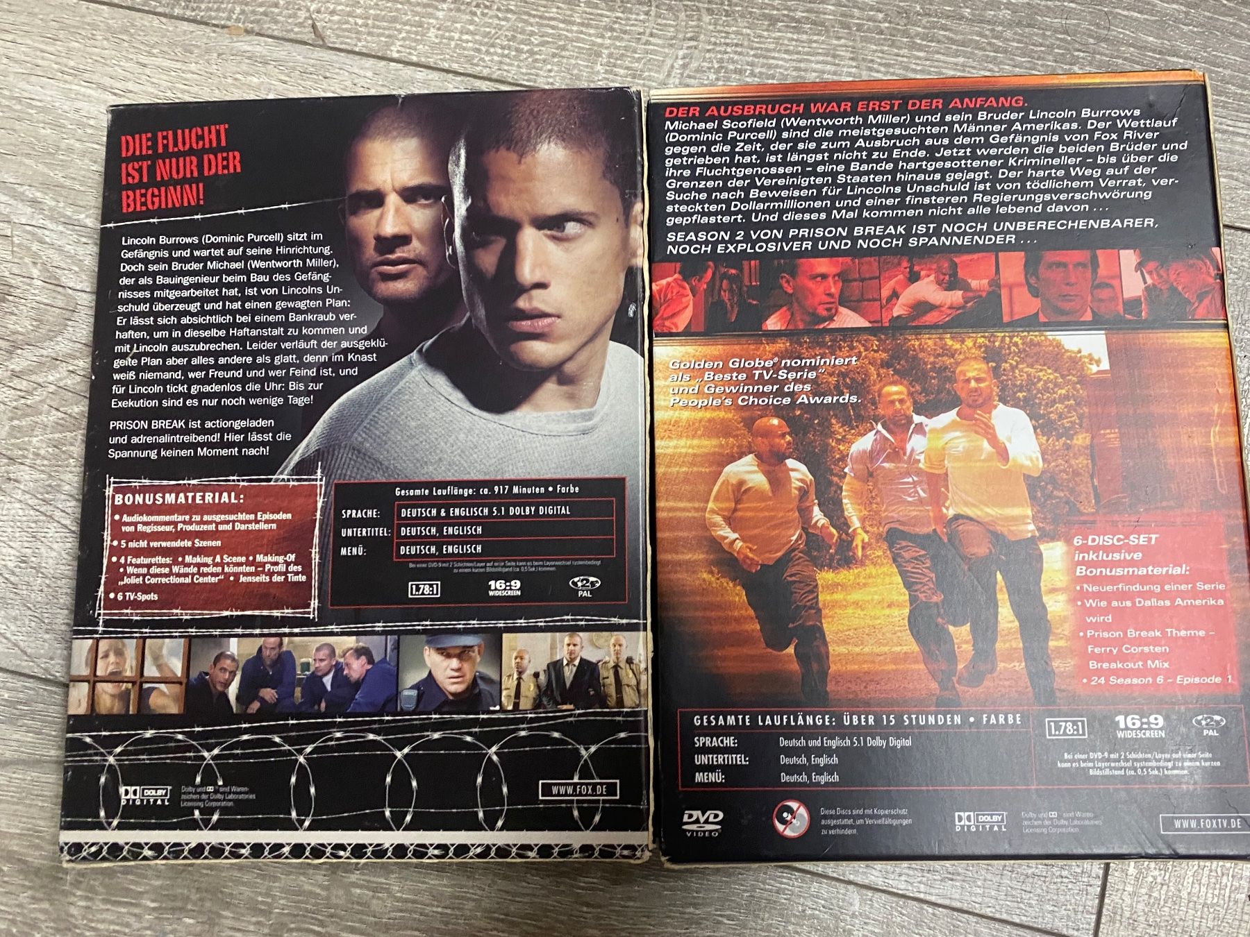 Alle DVDs: Prison Break 12x – Neu (gemäss Beschreibung) aus Muri b. Bern von AdidasCollector 2