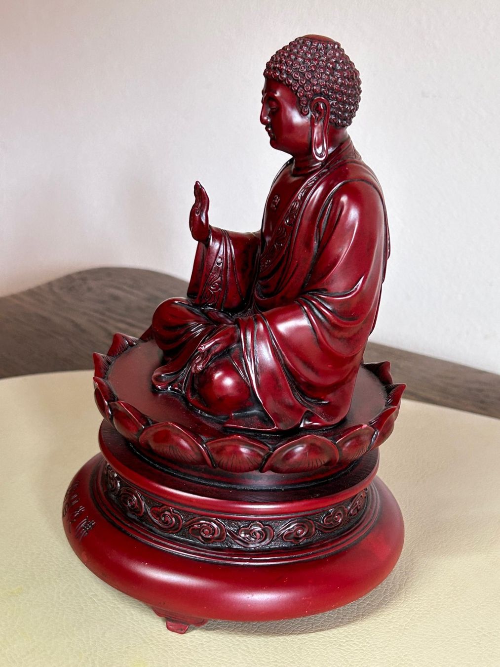 Sculture & Statue: Buddha Figur mit dem Swastica Amulett – Nuovo (secondo la descrizione) da Rocourt venduto da Vijay02 5