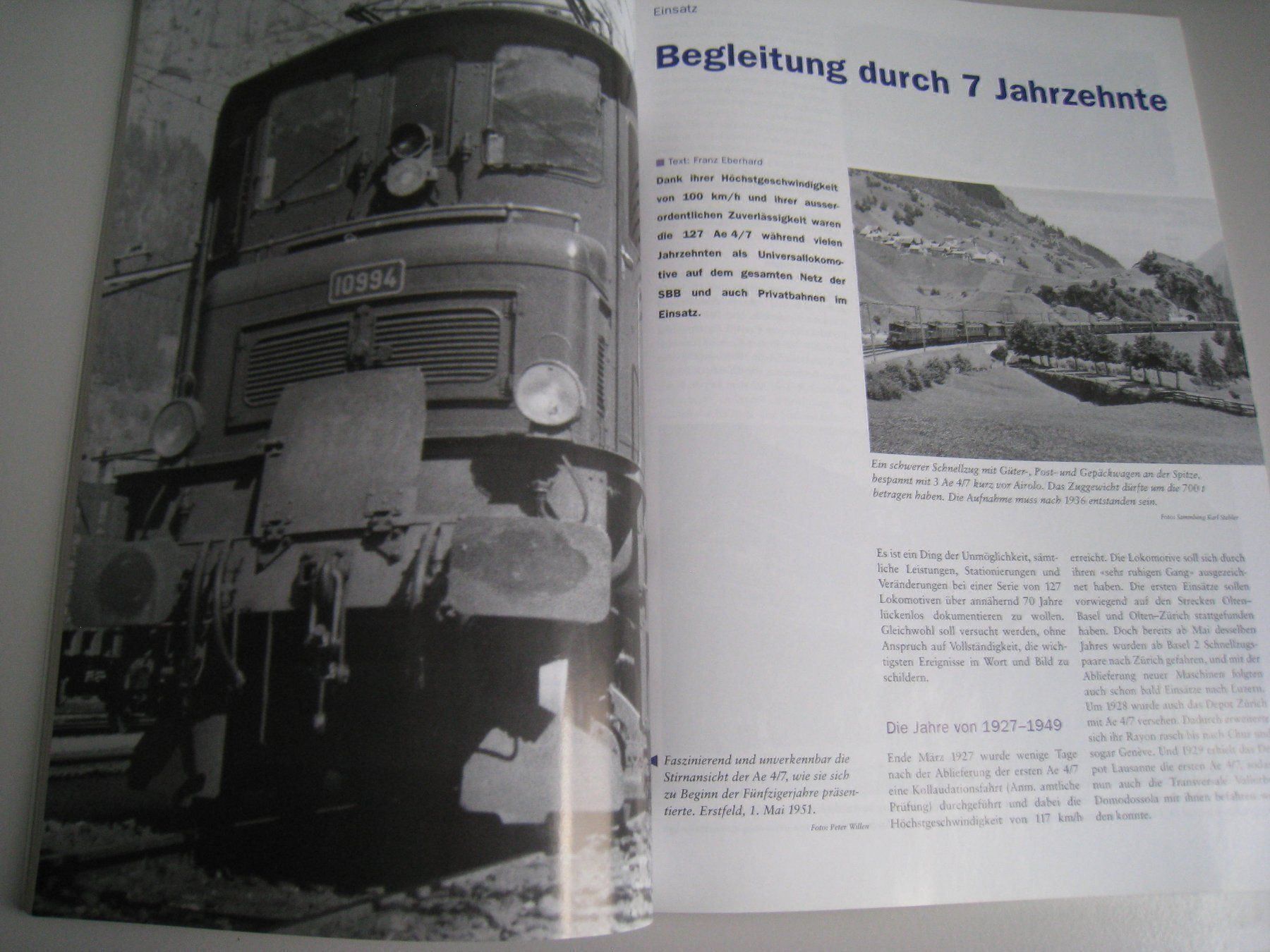 Riviste & Magazine: Lokispezial Ae 4/7, Nummer 22 von  2003 – Usato da Buchs ZH venduto da swiss-train 6