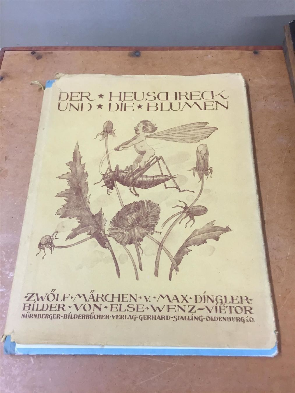 Libri: DINGLER Max, Der Heuschreck & die Blumen – Usato da Bern venduto da Jwpm66