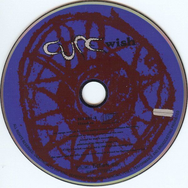 CD: Cure – Wish – Usato da Brittnau venduto da Zibu 2