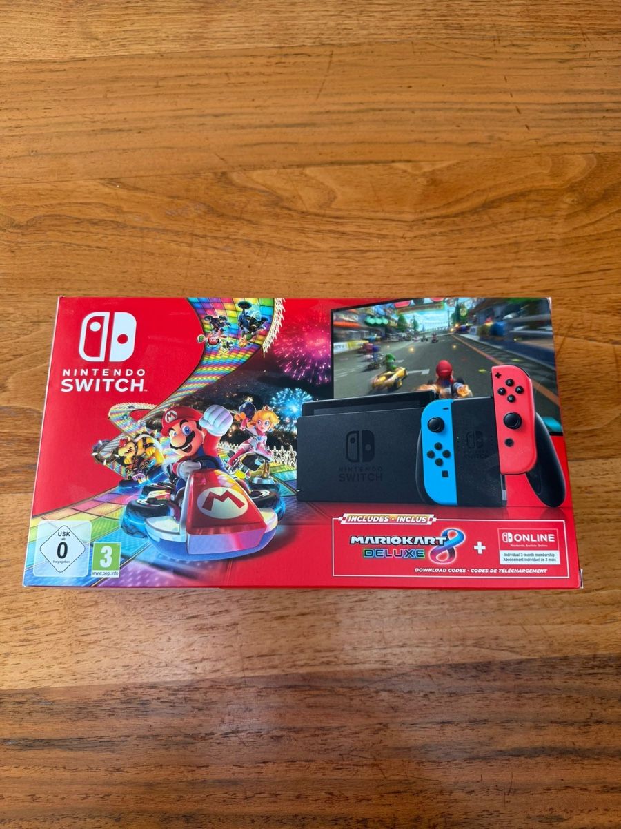 Spannende Switch Mit Mario Kart Bild
