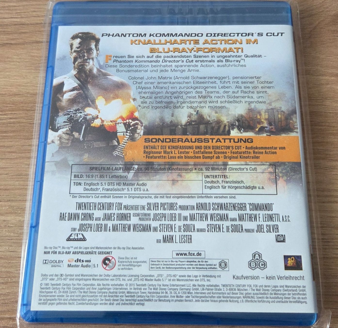 Tous les DVDs: Phantom Kommando – D'occasion à Sarmenstorf par superfanky 1