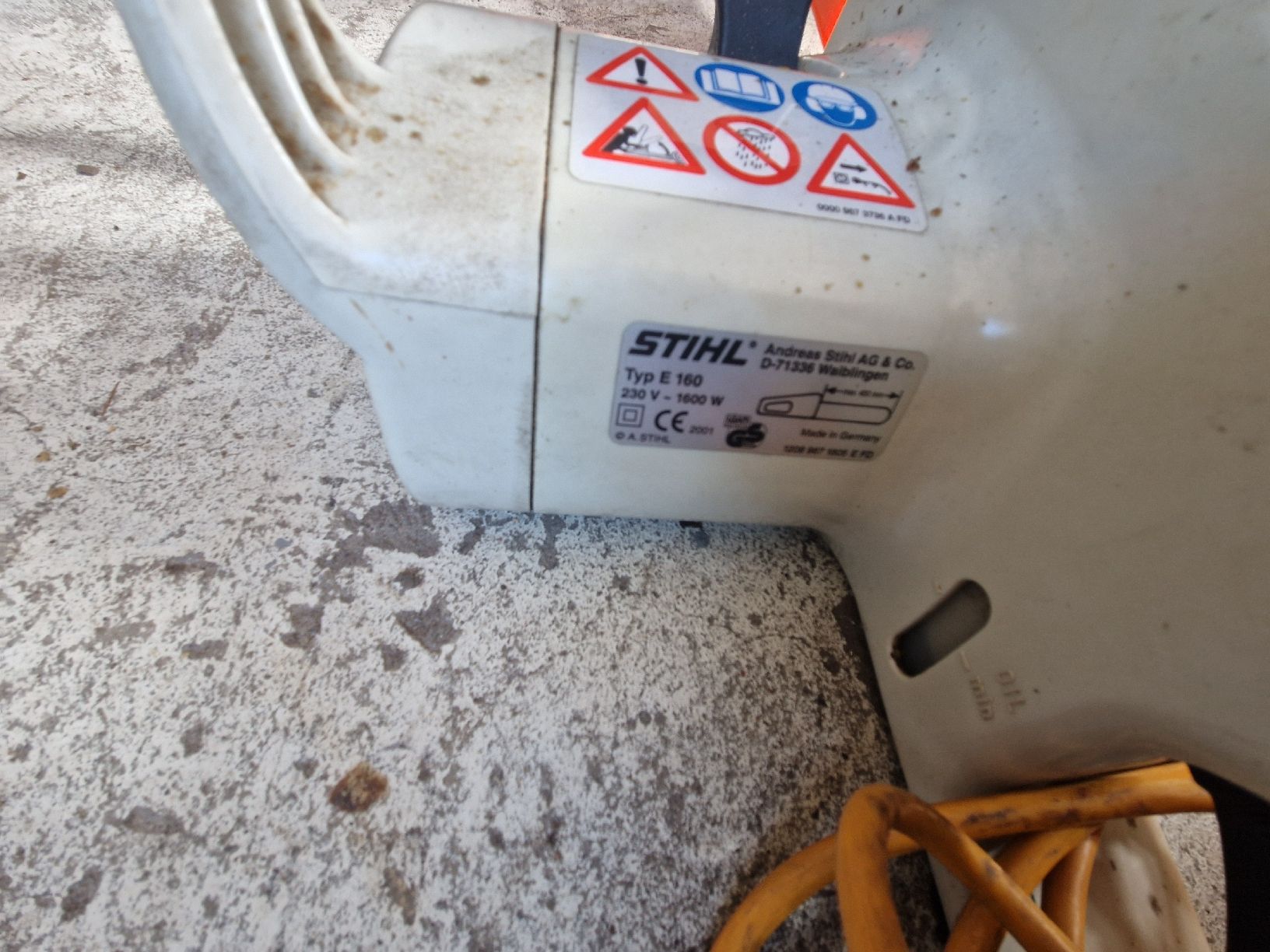Stihl Seghe: Stihl E160 – Usato da Ernetschwil venduto da nic_8p8p 2