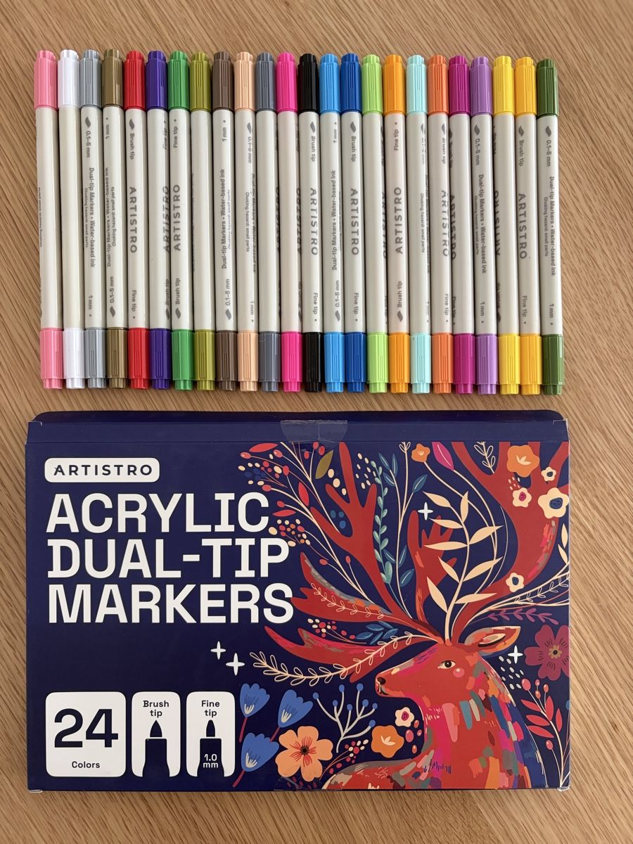 Stifte & Marker: Acrylstifte - ungebraucht – Neu (gemäss Beschreibung) aus Brunnen von meme001