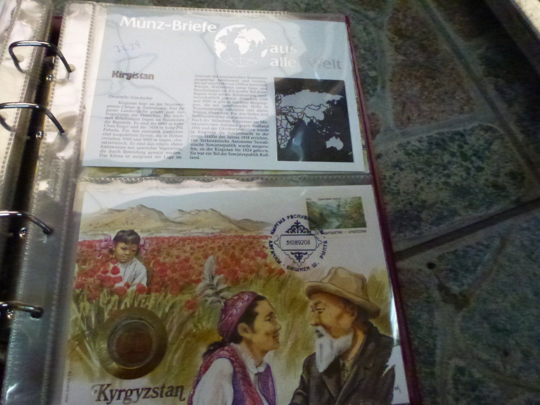 Tutti le monete: Münzbrief Kirgistan – Usato da Olten venduto da Disc-Verkauf