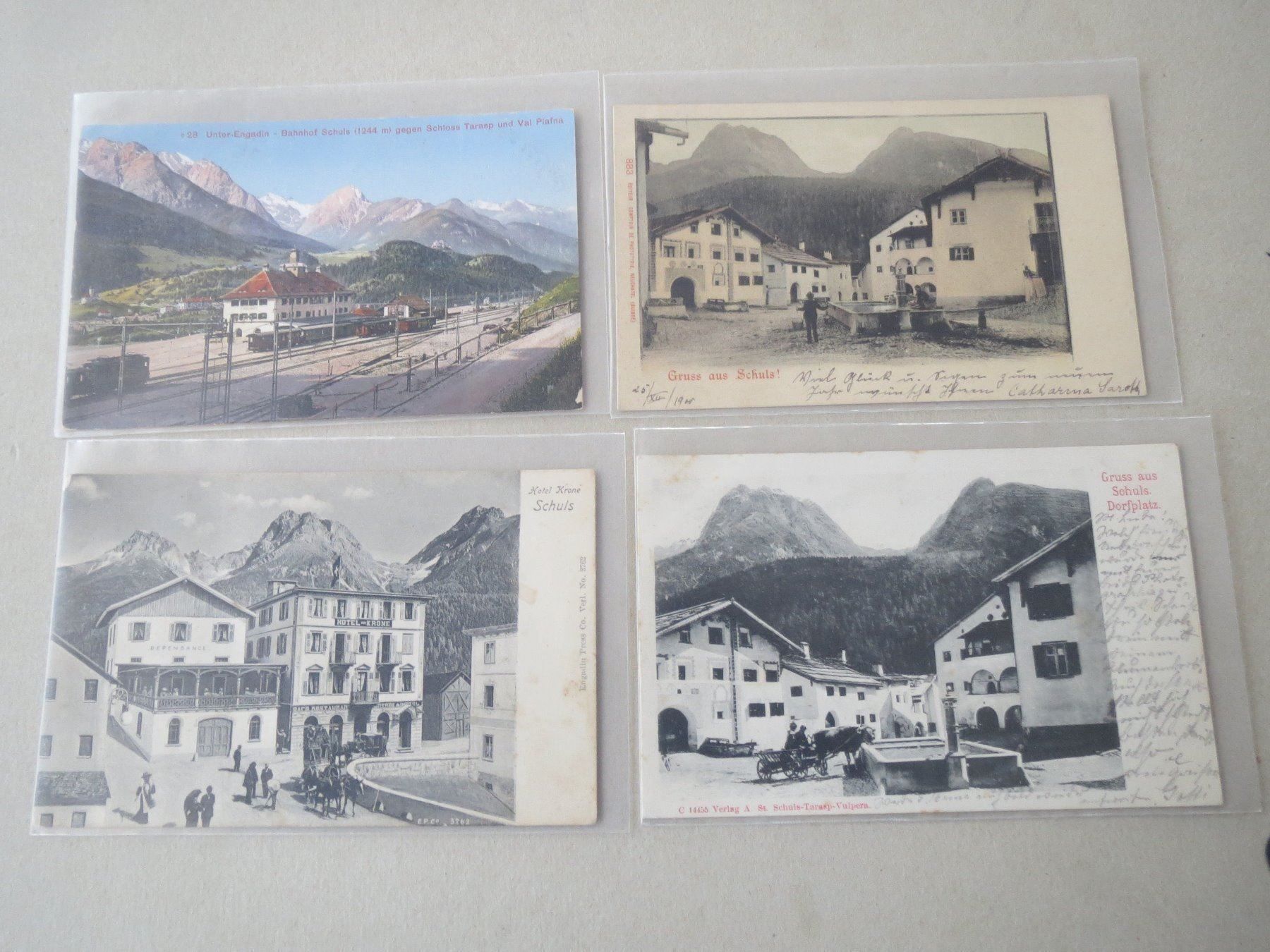 Cartoline postali: Schuls - 310 alte Ansichtskarten – Usato da Tagelswangen venduto da Miski 7