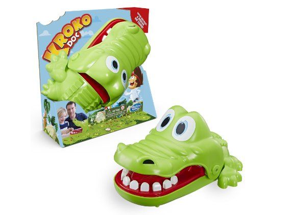 Hasbro Spiele: Lustiges Schnapp-Spiel Kroko Doc, d, Hasbro, neu – Neu und originalverpackt aus Turbenthal von TopToys
