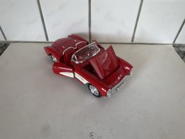 Corvette Cabriolet rot Spielzeugauto guter Zustand