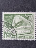 Helvetia 10c Vert - Timbre Suisse Rare pour Collectionneur!