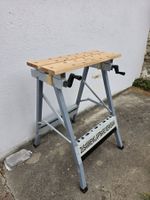 Zusammenklappbare Werkbank - Holz/Metall - Klapptisch