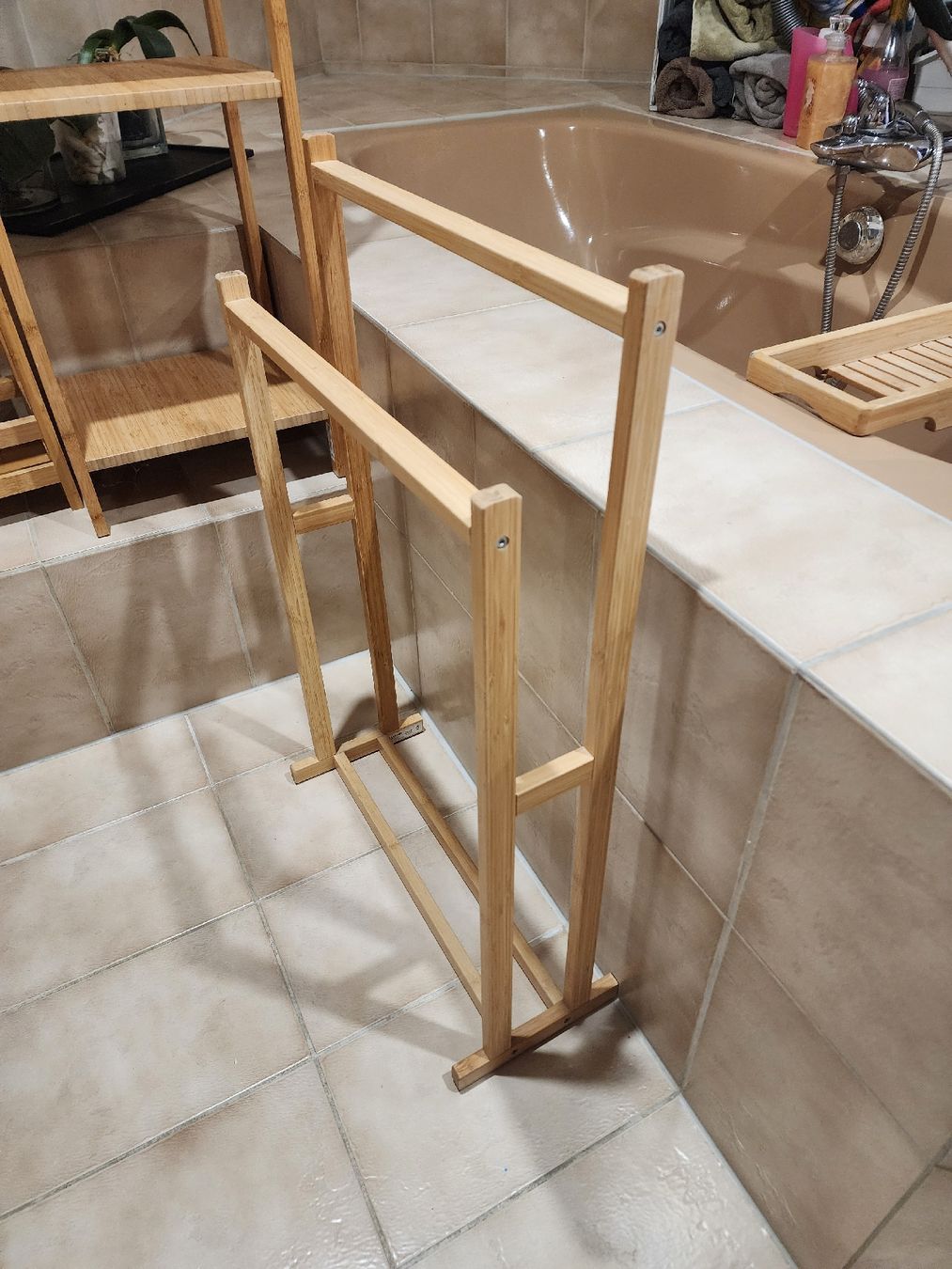 Ikea Handtuchhalter: Badezimmermöbel Bambus – Gebraucht aus Ehrendingen von Ma1900 3