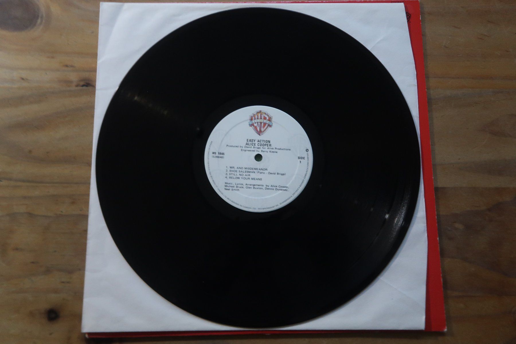 Dischi in vinile: ALICE COOPER - EASY ACTION - VINYL LP – Usato da Basel venduto da Patiscat 3