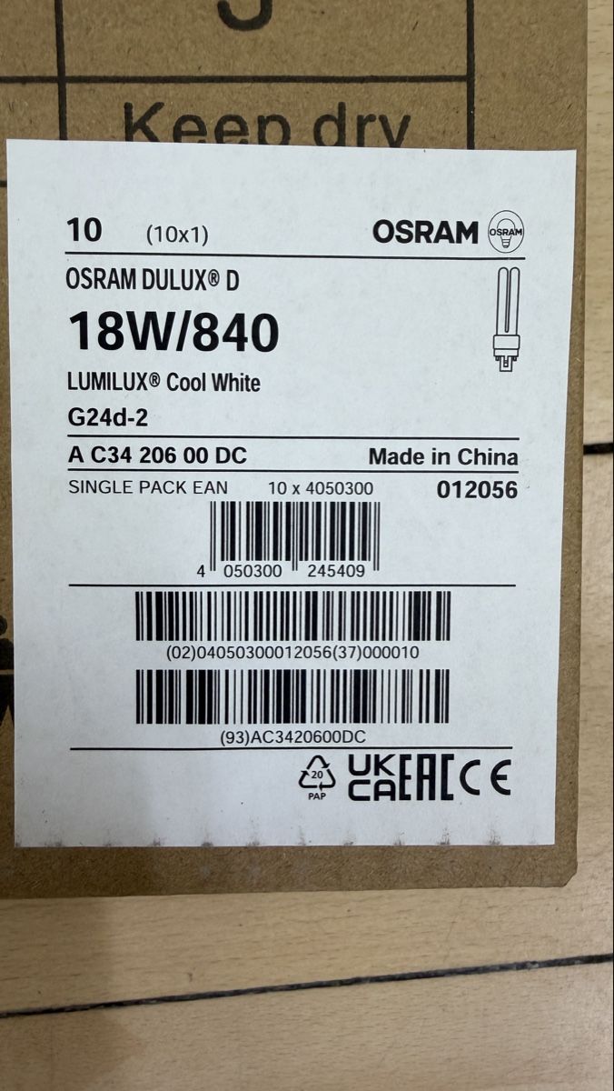 Osram Lampen: Osram Dulux D, 16x – Neu und originalverpackt aus Wettingen von Amabam 2