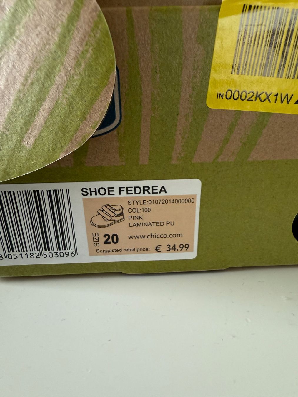 Chicco Scarpe per ragazzi: Chicco FEDREA - Lauflernschuh - pink – Usato da Montreux venduto da Spartack88 1
