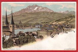 LUZERN, SCHLUMPF LITHO