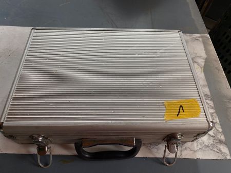 Aluminium Koffer Transportkoffer ca. 44 cm Breite
