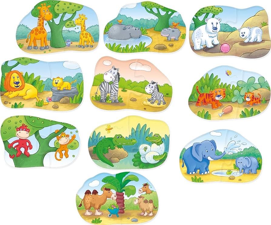Haba Puzzle: 2 x HABA Puzzle - Tierkinder & Polizei – Usato da Zollikon venduto da Krenapf 4