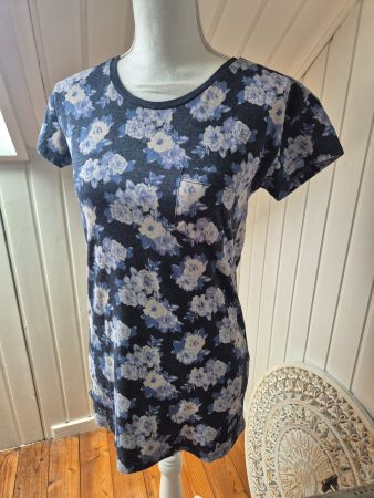 SUPERDRY vintage  💙🩵  t-shirt   blau mit bluem Grösse XS