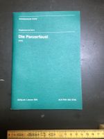 Schweizer Armee Militär Reglement Die Panzerfaust Panzer