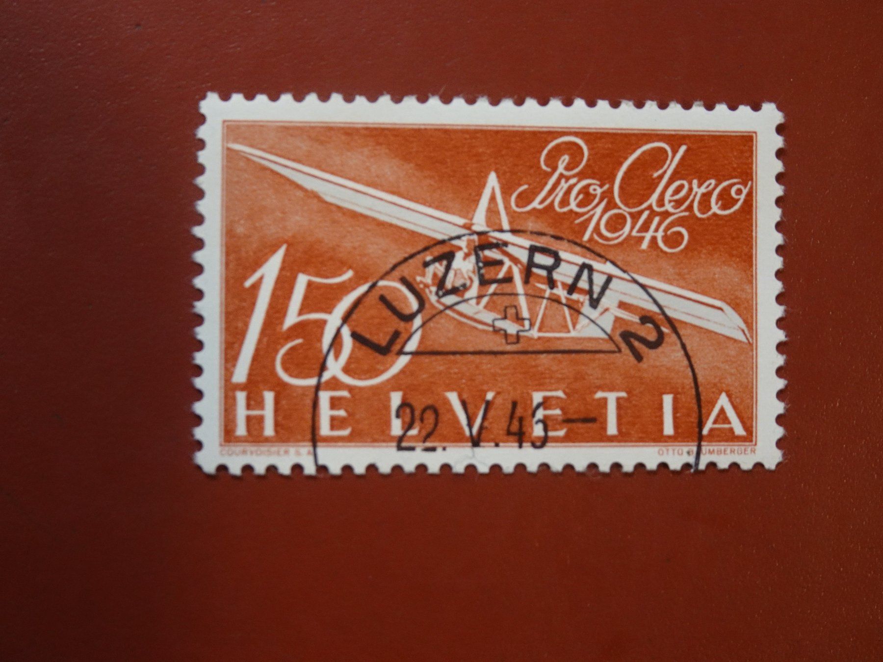 Tutti i francobolli: 1946, PRO  AERO, POSTFRISCH + STEMPEL LUZERN, SCHULGLEITFLUG – Nuovo (secondo la descrizione) da Eschenbach SG venduto da eDaisy 1