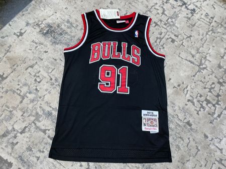 Hardwood Classics NBA Shirt Chicago Bulls Dennis Rodman neu