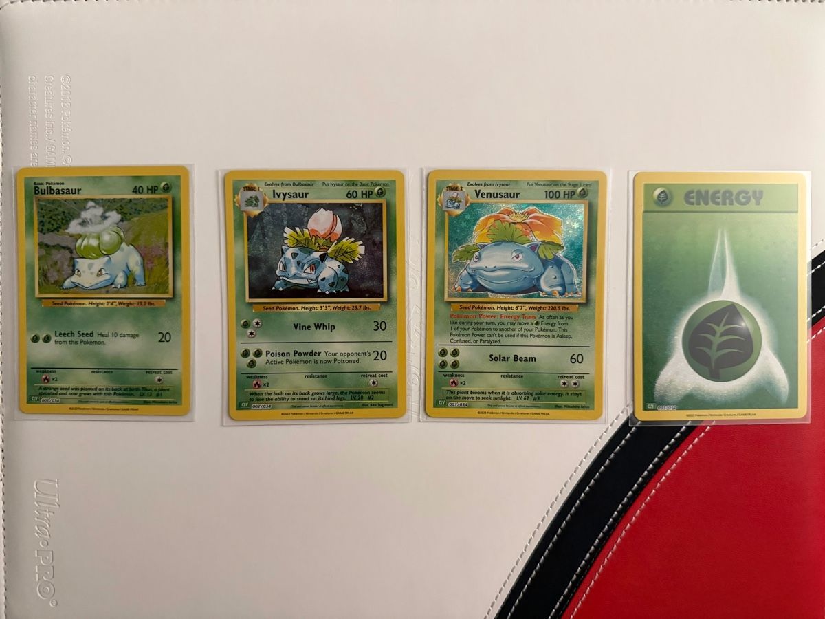 Pokémon Cartes à collectionner: Venusaur (Classic Collection) + 3 Karten – D'occasion à Biel/Bienne par SeeLoewe55