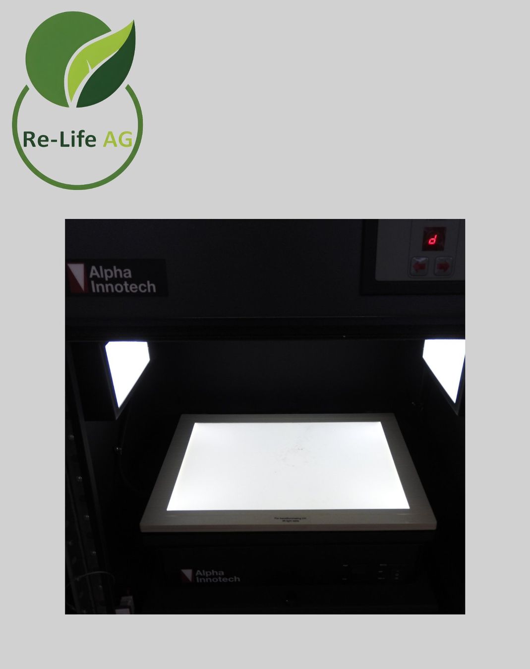 Alle Maschinen: Alpha Innotech AlphaImager UV/VIS Gel Imaging System – Gebraucht aus Reinach BL von Re-LifeAG_Labor 4
