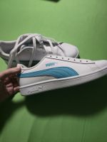 Puma Turnschuhe, Gr. 39, weiss/türkis - sportlich, neu