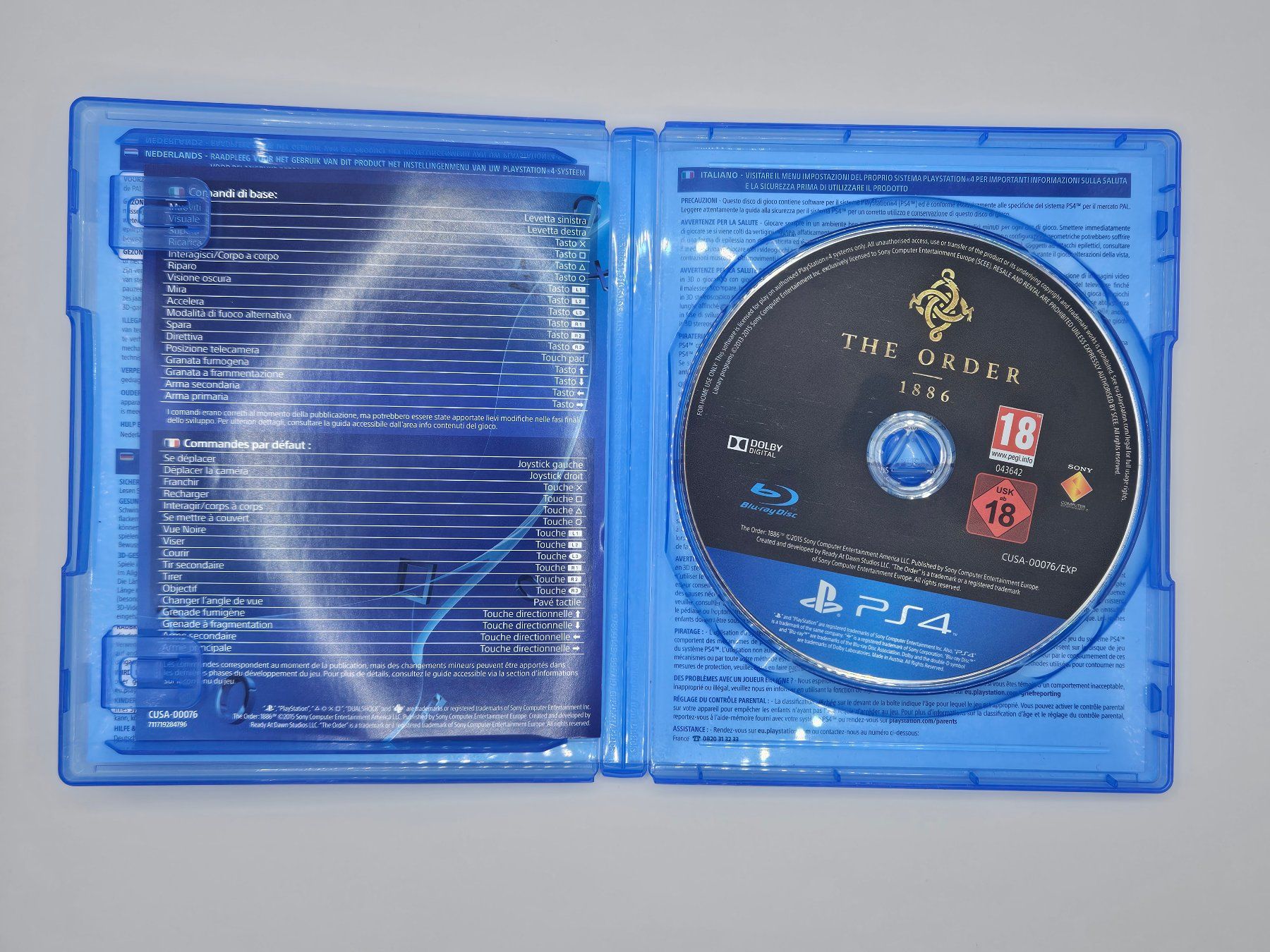 Sony Spiele: The Order 1886 PS4 DE / FR / EN CIB – Gebraucht aus Hauterive NE von ariashopch 2