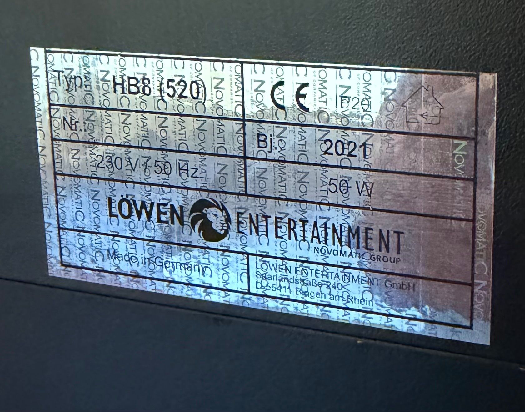 Slot Machine: Löwen HB8 Dartautomat – Usato da Zürich venduto da Syossmen 2
