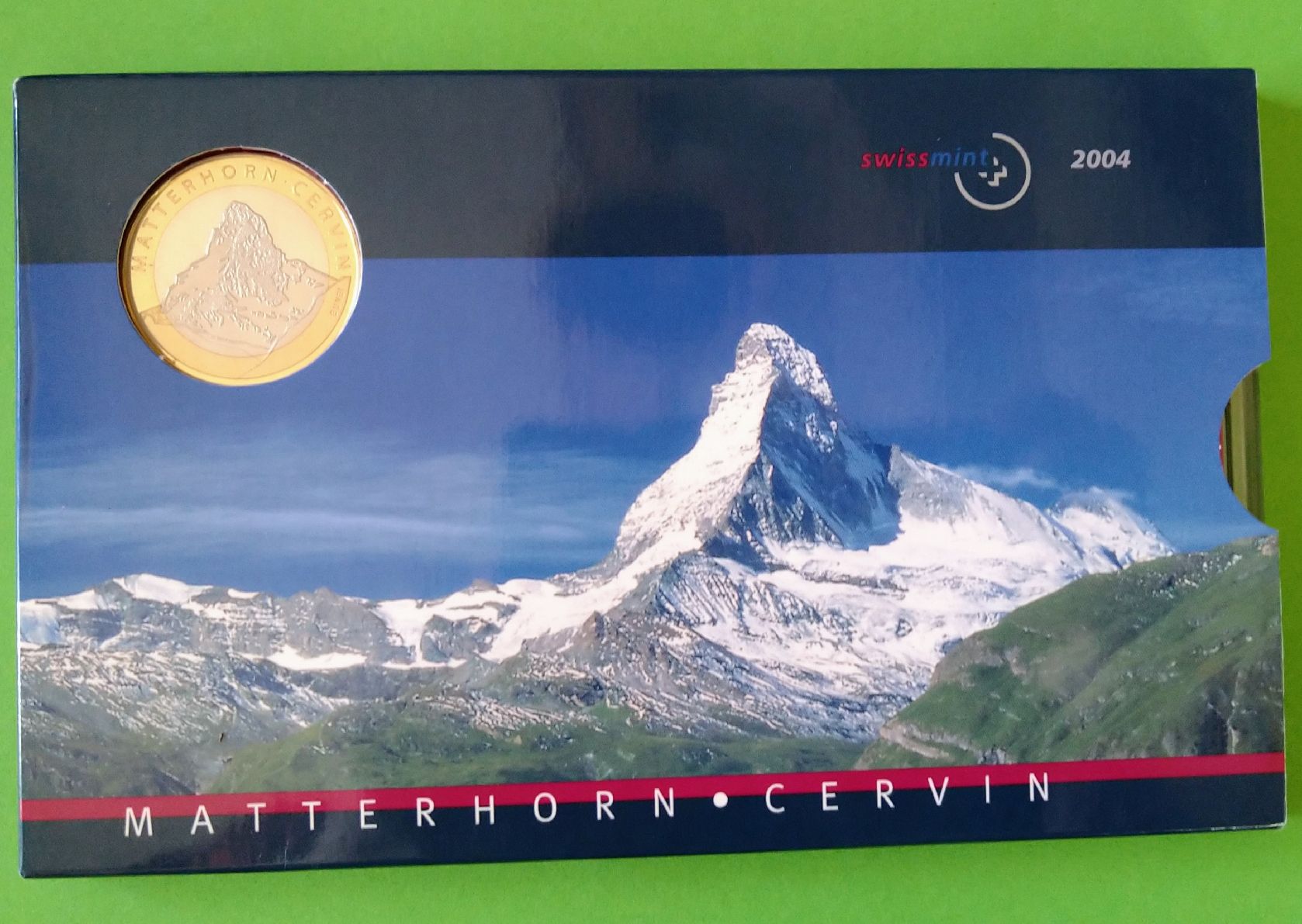 Alle Münzen: Schweizer Münzen-Set 2004 Matterhorn, Stempelglanz – Gebraucht aus Wangen b. Olten von ErikaK06