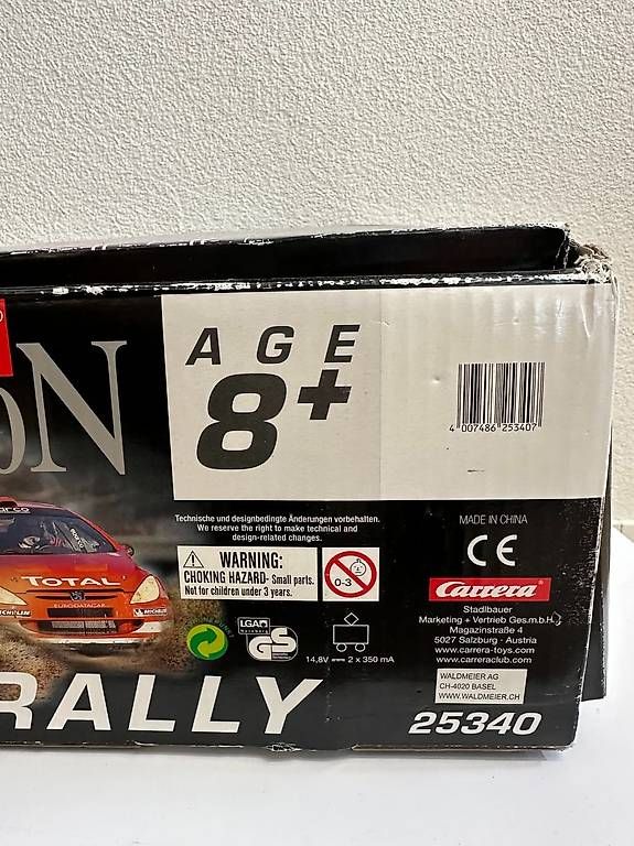 Carrera Piste: Carrera Evolution World Rally Rennbahn Set mit Zubehör – Usato da Obernau venduto da Arche_Noah_Brocki 1