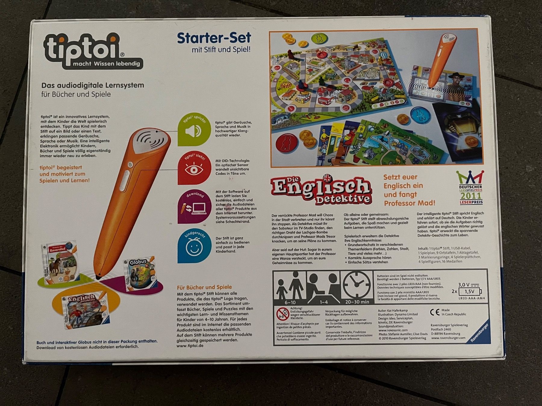 Ravensburger Giochi: Die Englisch Detektive - Starterset - tiptoi – Usato da Lenzburg venduto da eljare 2