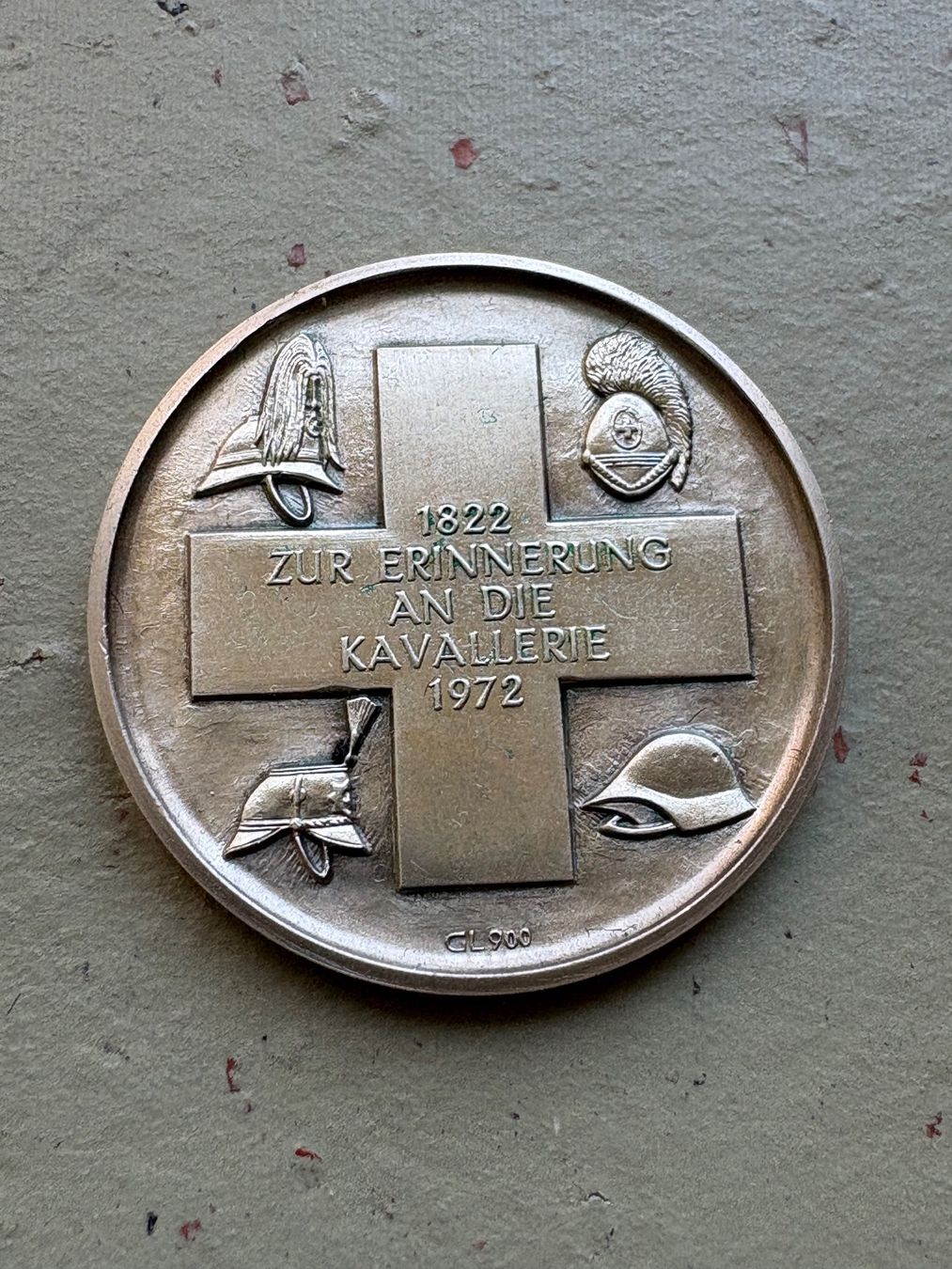 Medaglie: Silbermedaille 1972 Kavallerie – Usato da Zürich venduto da mysilvercoin 1