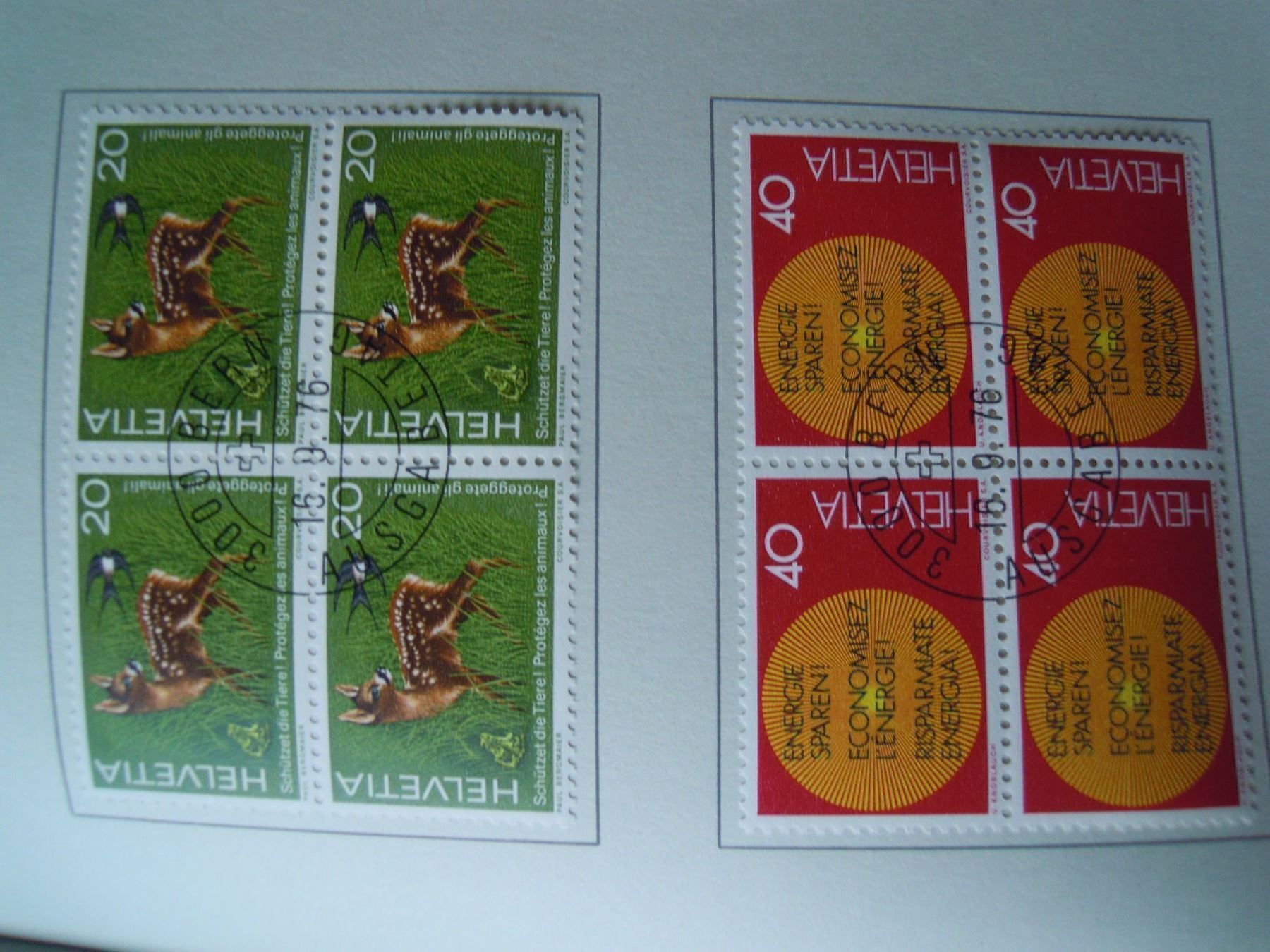 Tous les timbres: 1976, Jahresausgabe PTT – Neuf (Voir description) à Muri b. Bern par Ricardoverkauf 9