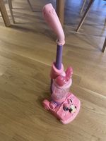 Toy vacuum cleaner Minnie Mouse pink plastic used